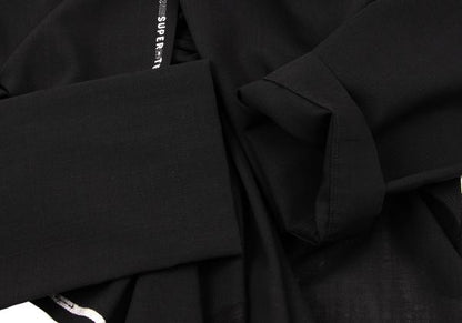 COMME des GARCONS Back Gather Round Jacket Black Size M