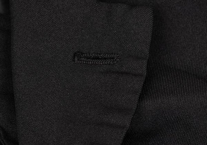 COMME des GARCONS Poly Frill Raw Edge Jacket Black Size S