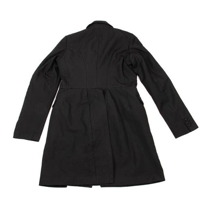 COMME des GARCONS Poly Frill Raw Edge Jacket Black Size S