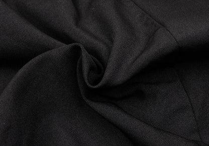 COMME des GARCONS Poly Frill Raw Edge Jacket Black Size S