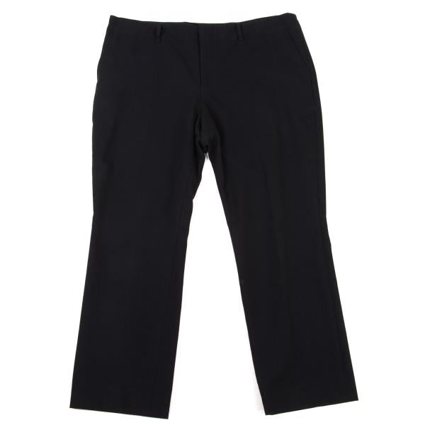 JIL SANDER Cotton Wool Tapered Pants Navy Size 44
