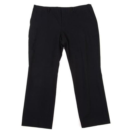 JIL SANDER Cotton Wool Tapered Pants Navy Size 44