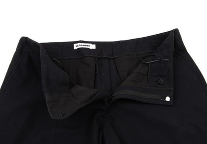 JIL SANDER Cotton Wool Tapered Pants Navy Size 44