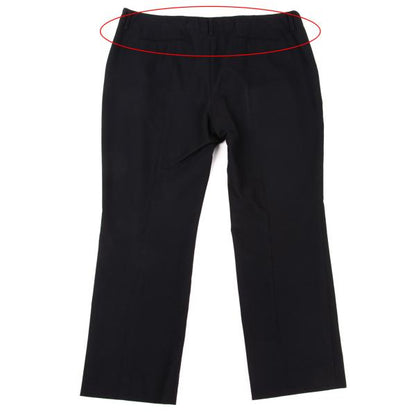 JIL SANDER Cotton Wool Tapered Pants Navy Size 44