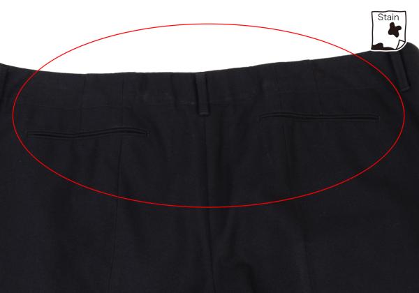 JIL SANDER Cotton Wool Tapered Pants Navy Size 44