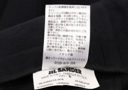 JIL SANDER Cotton Wool Tapered Pants Navy Size 44