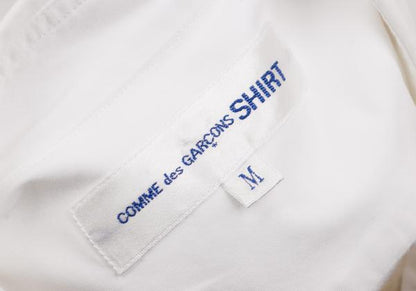 COMME des GARCONS SHIRT Mixed Material Cutout Shirt Size M