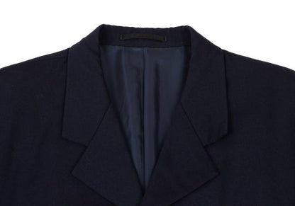 Y's for men Wool Gabardine 4B Blazer Navy Size S