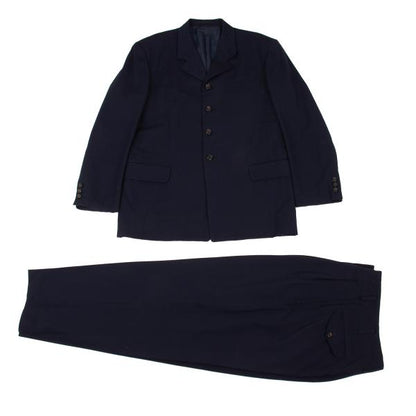 Y's for men Wool Gabardine 4B Blazer Navy Size S