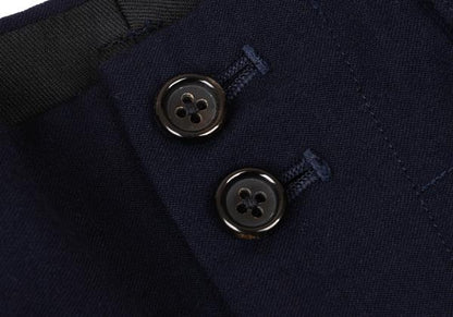 Y's for men Wool Gabardine Pleated Pants Navy Size S