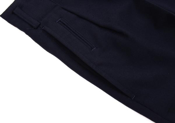 Y's for men Wool Gabardine Pleated Pants Navy Size S