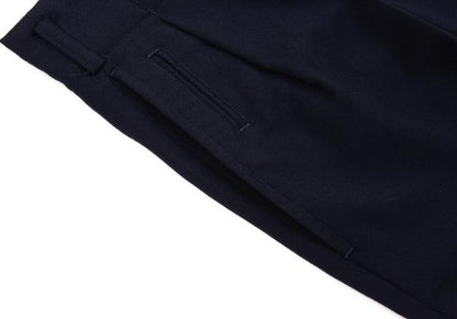 Y's for men Wool Gabardine Pleated Pants Navy Size S