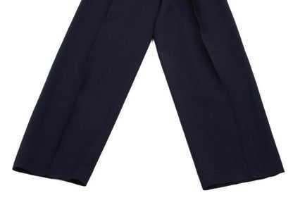 Y's for men Wool Gabardine Pleated Pants Navy Size S