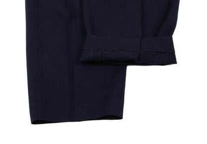 Y's for men Wool Gabardine Pleated Pants Navy Size S