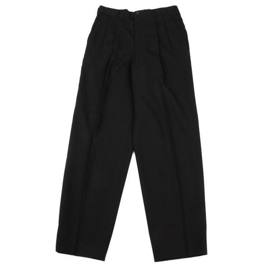 COMME des GARCONS HOMME Wool Gabardine Pants Black Size M