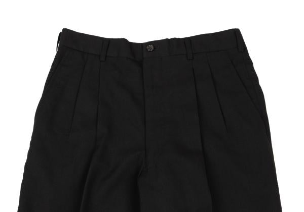 COMME des GARCONS HOMME Wool Gabardine Pants Black Size M