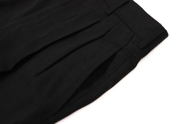 COMME des GARCONS HOMME Wool Gabardine Pants Black Size M