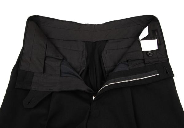 COMME des GARCONS HOMME Wool Gabardine Pants Black Size M