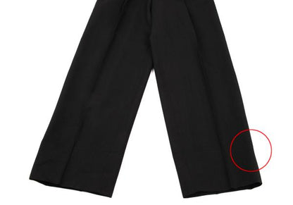 COMME des GARCONS HOMME Wool Gabardine Pants Black Size M