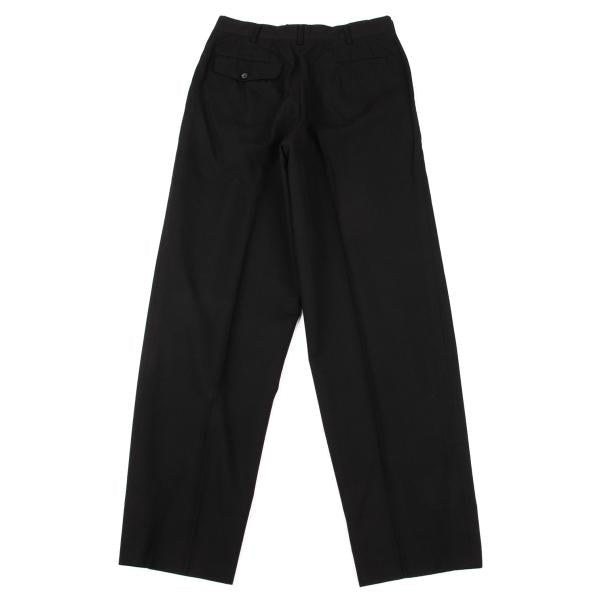 COMME des GARCONS HOMME Wool Gabardine Pants Black Size M