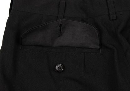 COMME des GARCONS HOMME Wool Gabardine Pants Black Size M