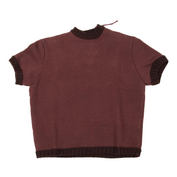 Jean Paul GAULTIER CLASSIQUE Knit Sweatshirt Red Size 48