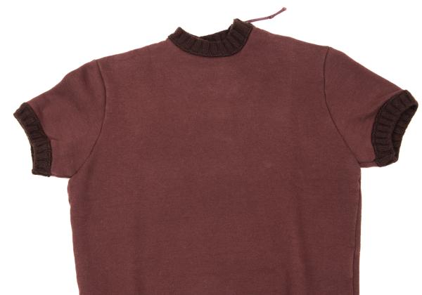 Jean Paul GAULTIER CLASSIQUE Knit Sweatshirt Red Size 48