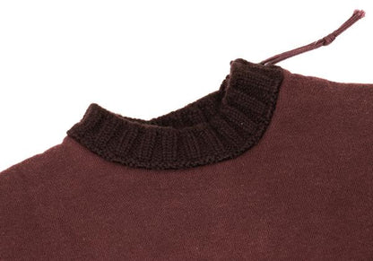 Jean Paul GAULTIER CLASSIQUE Knit Sweatshirt Red Size 48