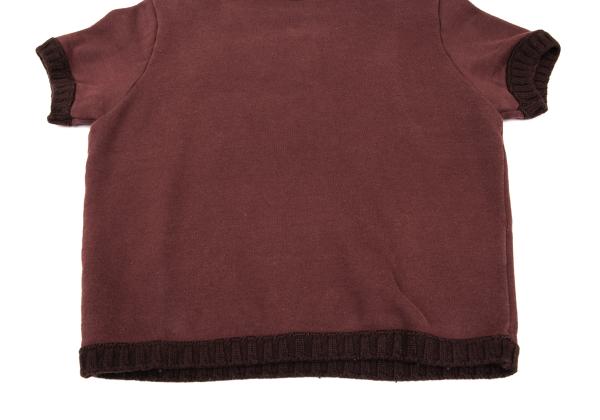 Jean Paul GAULTIER CLASSIQUE Knit Sweatshirt Red Size 48