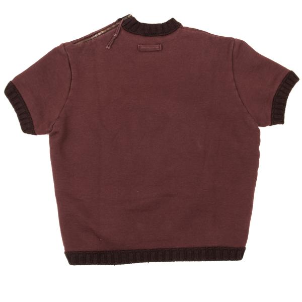 Jean Paul GAULTIER CLASSIQUE Knit Sweatshirt Red Size 48