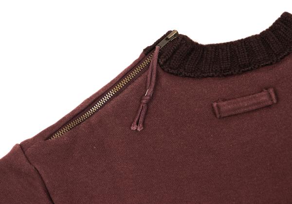Jean Paul GAULTIER CLASSIQUE Knit Sweatshirt Red Size 48