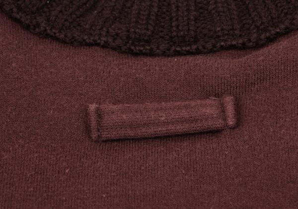 Jean Paul GAULTIER CLASSIQUE Knit Sweatshirt Red Size 48