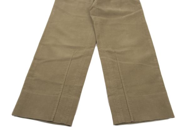 Papas Brushed Cotton Corduroy Pants Beige Size S
