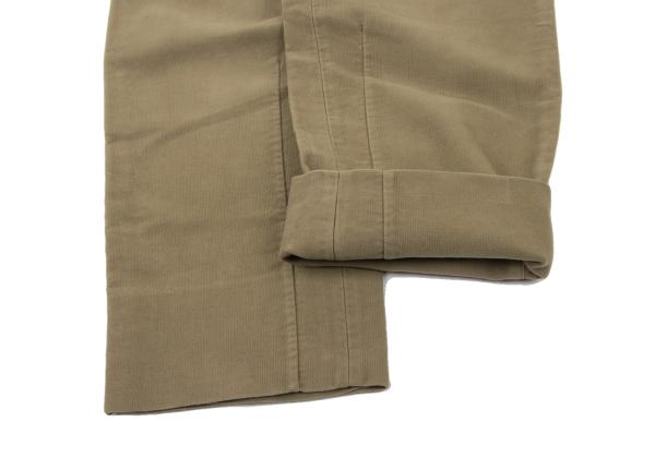 Papas Brushed Cotton Corduroy Pants Beige Size S