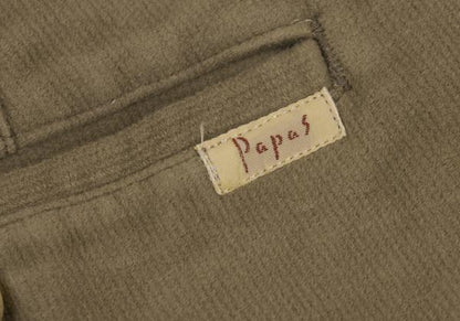 Papas Brushed Cotton Corduroy Pants Beige Size S