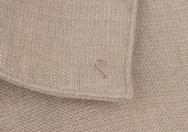 Papas Linen Cotton Work Jacket Pink Beige Size 46S