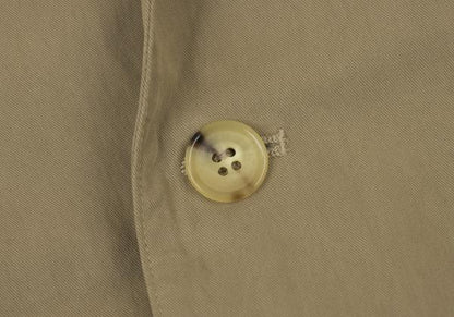 Papas Cotton Nylon Checked Lining Jacket Beige Size M