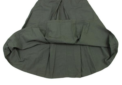Y's Linen Cotton Overall Flare Skirt Size M
