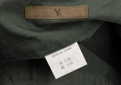 Y's Linen Cotton Overall Flare Skirt Size M
