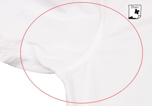 PLAY COMME des GARCONS Cotton Heart Patch Shirt White Size L