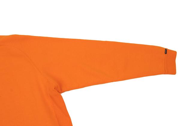 WTAPS Logo College Print Sweatshirt Orange Size M