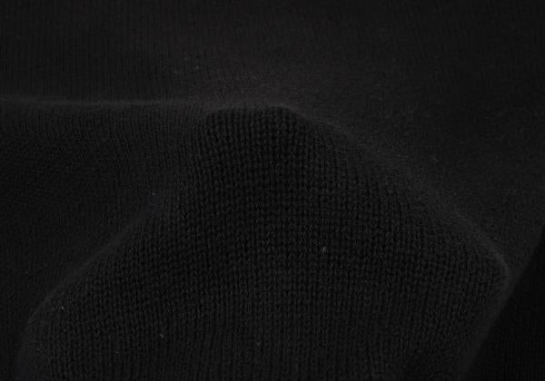 Bape A BATHING APE Black Wappen Logo Knit Sweater Size XL