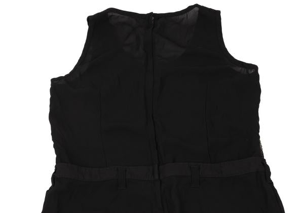 tricot COMME des GARCONS Sequin Sheer Dress Black Size M