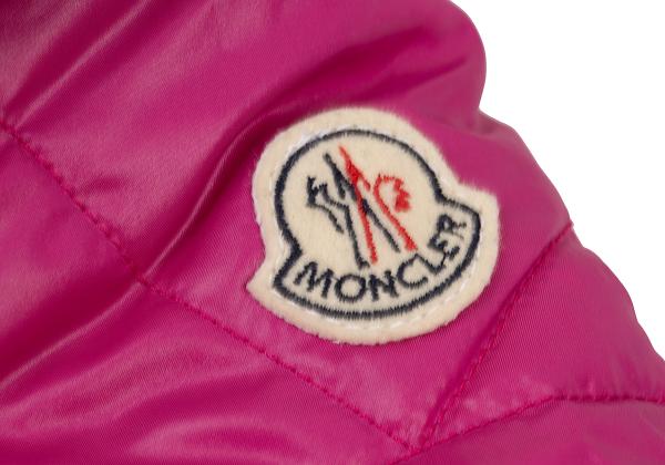 MONCLER BERENGERE Pink Hooded Down Jacket Size 1