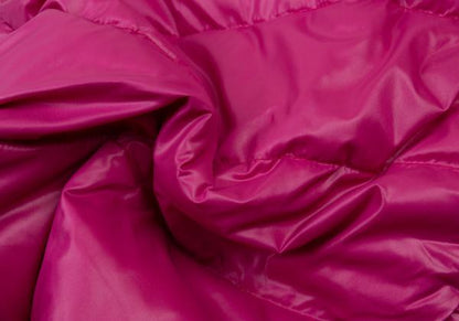 MONCLER BERENGERE Pink Hooded Down Jacket Size 1