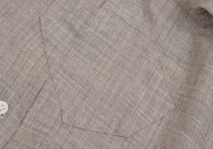 CDG HOMME PLUS Bias Tuck Shirt Beige Size M