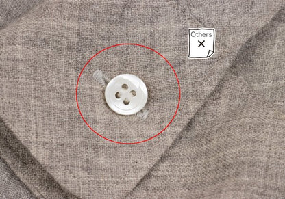 CDG HOMME PLUS Bias Tuck Shirt Beige Size M