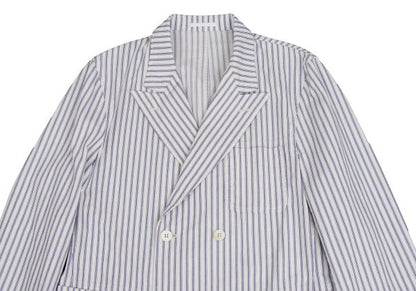 COMME des GARCONS HOMME Cotton Jacket Off-White/Blue Size M