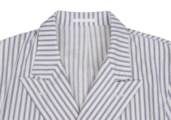 COMME des GARCONS HOMME Cotton Jacket Off-White/Blue Size M