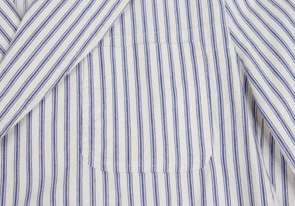 COMME des GARCONS HOMME Cotton Jacket Off-White/Blue Size M